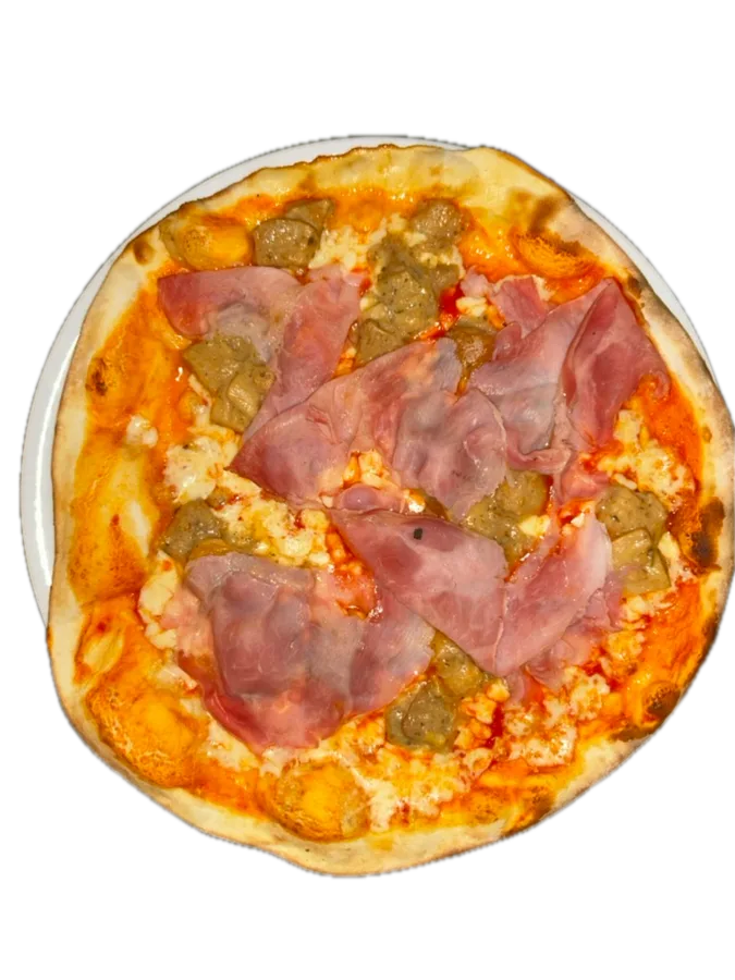 Pizza Prosciutto e Porcini